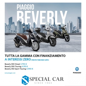 Promozione Piaggio Beverly