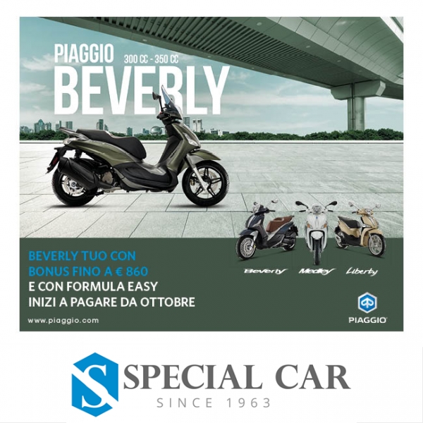 Promozione Piaggio Beverly